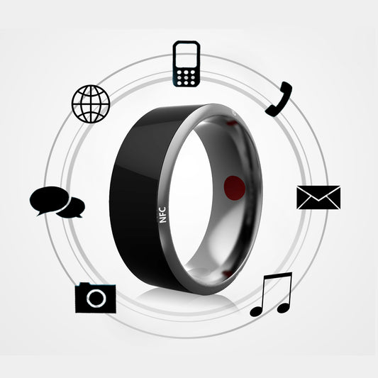 Smart NFC Ring – Multifunctional High-Tech Wearable (Black)