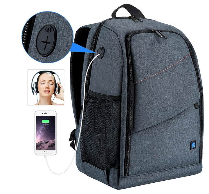 Waterproof Camera Backpack for DSLR & Travel