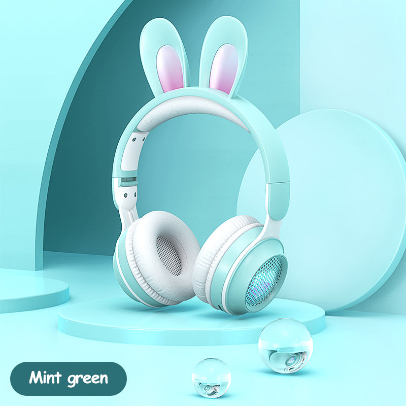 Wireless RGB Rabbit Ear Headphones