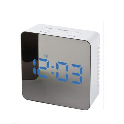 Digital LED Mirror Alarm Clock