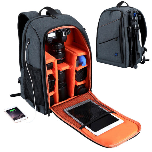 Waterproof Camera Backpack for DSLR & Travel