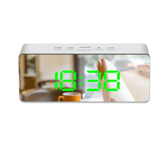 Digital LED Mirror Alarm Clock