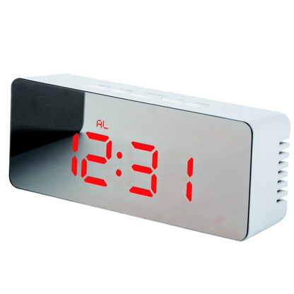 Digital LED Mirror Alarm Clock