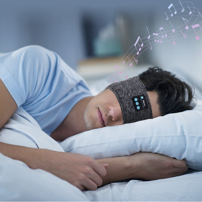 Bluetooth 5.0 Music Headband – Wireless Sleep & Sports Headband