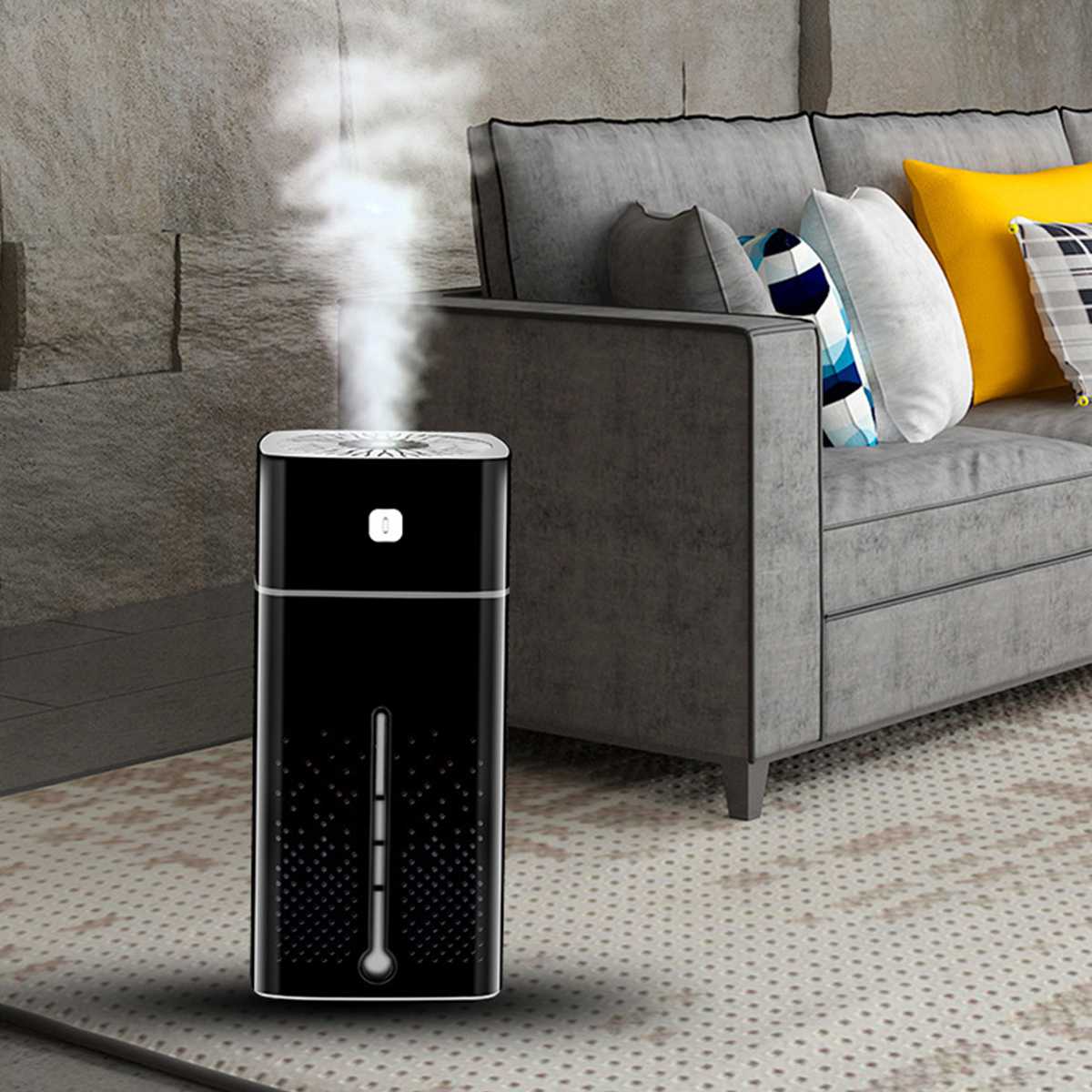 Air Purifier & Humidifier with LED Night Light