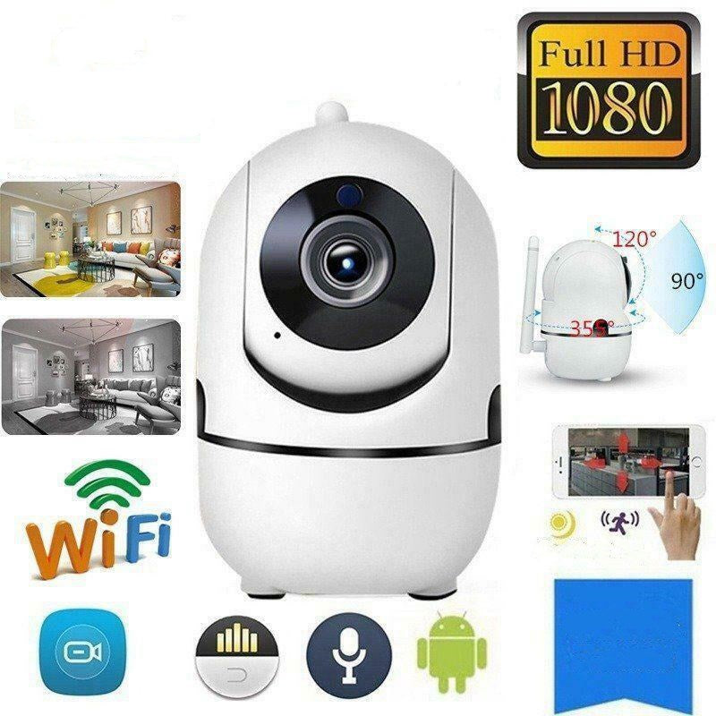 1080P Smart WiFi CCTV IP Camera – 360° Home Security Monitor