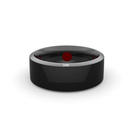 Smart NFC Ring – Multifunctional High-Tech Wearable (Black)