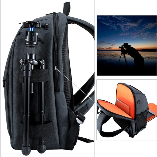 Waterproof Camera Backpack for DSLR & Travel