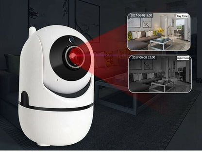 1080P Smart WiFi CCTV IP Camera – 360° Home Security Monitor
