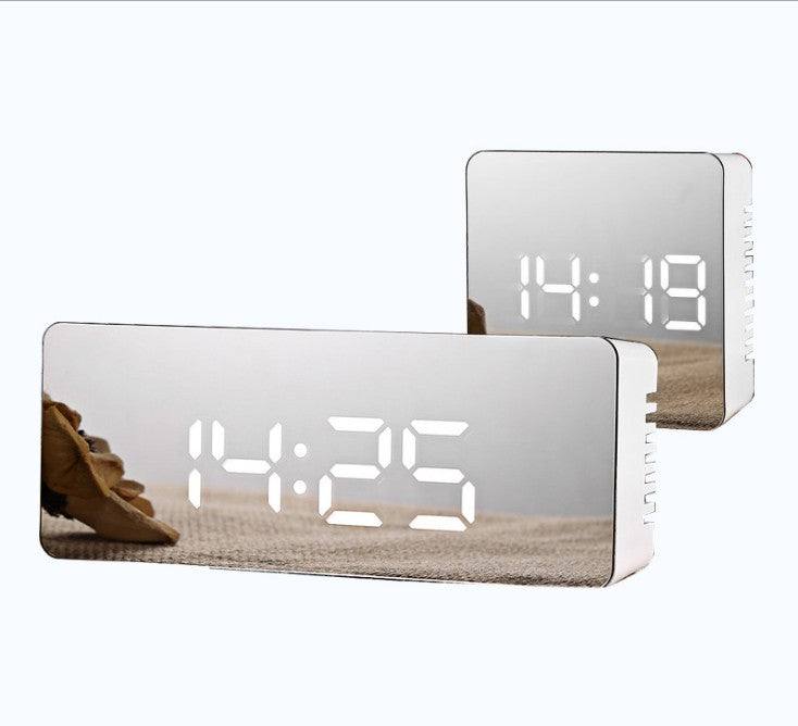 Digital LED Mirror Alarm Clock