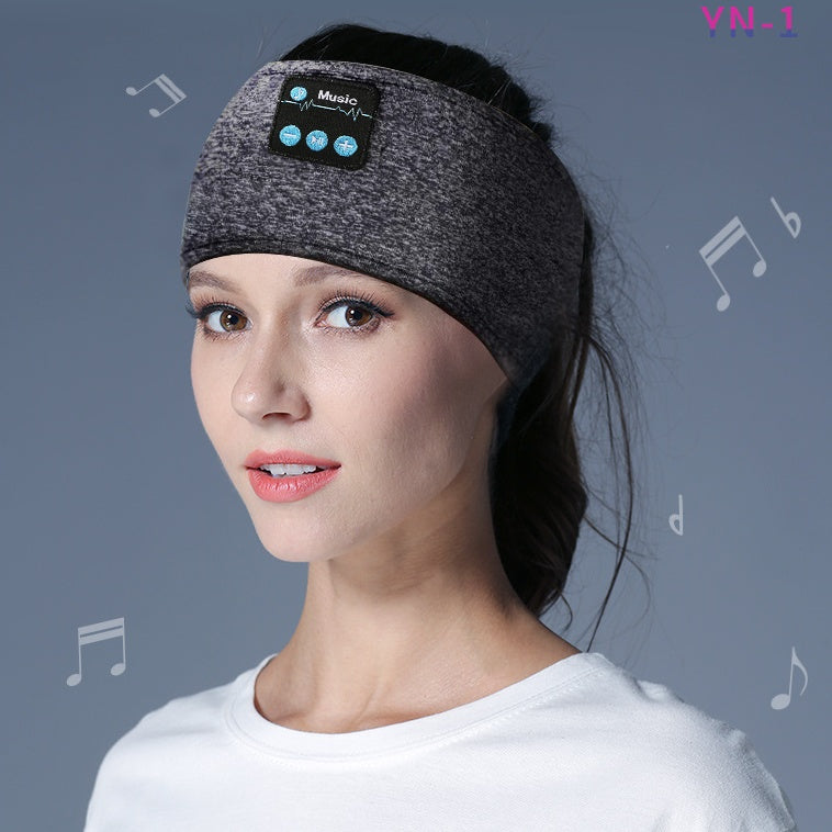 Bluetooth 5.0 Music Headband – Wireless Sleep & Sports Headband