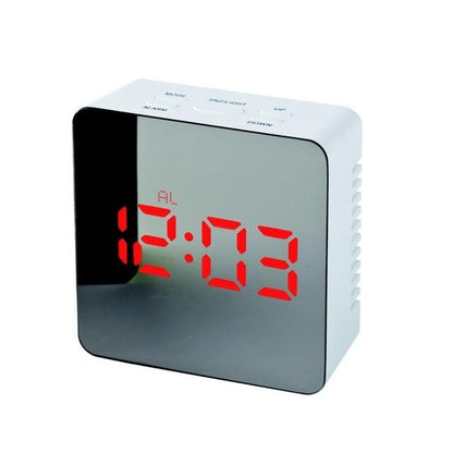 Digital LED Mirror Alarm Clock