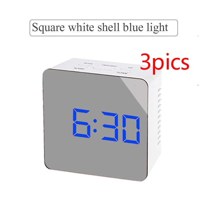 Digital LED Mirror Alarm Clock