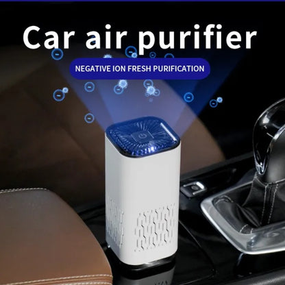 Portable Car & Home Air Purifier with Negative Ion Technology