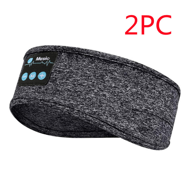 Bluetooth 5.0 Music Headband – Wireless Sleep & Sports Headband