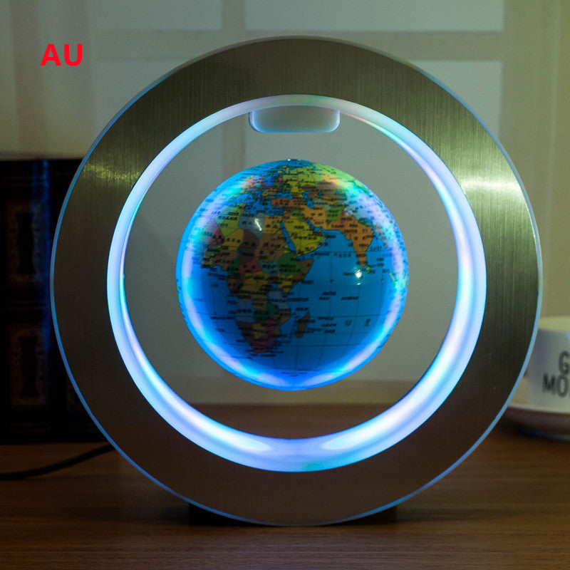 Floating LED World Map Globe Lamp