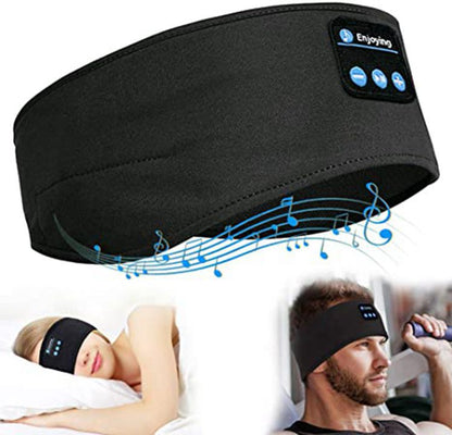 Bluetooth 5.0 Music Headband – Wireless Sleep & Sports Headband