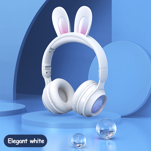 Wireless RGB Rabbit Ear Headphones